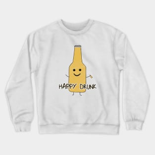 Happy Drunk Crewneck Sweatshirt